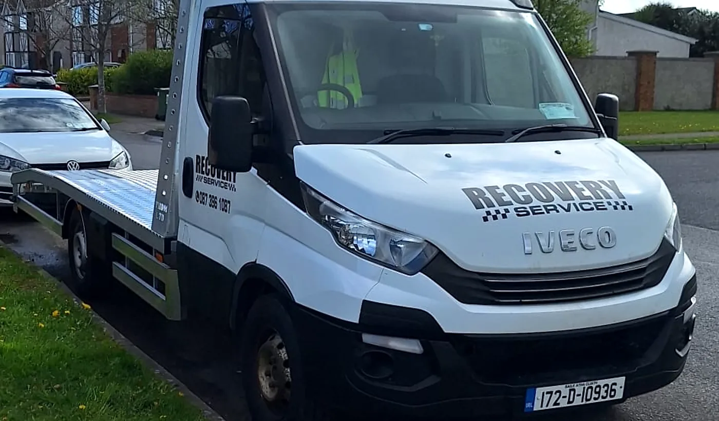CV Recovery truck on a Kildare local recovery callout